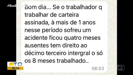 Advogada explica diretos do trabalhador para casos de afastamento no trabalho