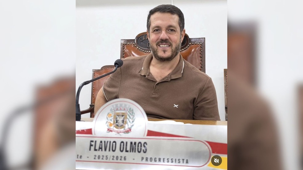 Presidente da Câmara de Olímpia é preso em operação da Polícia Civil contra esquema de desvio de dinheiro — Foto: Arquivo pessoal