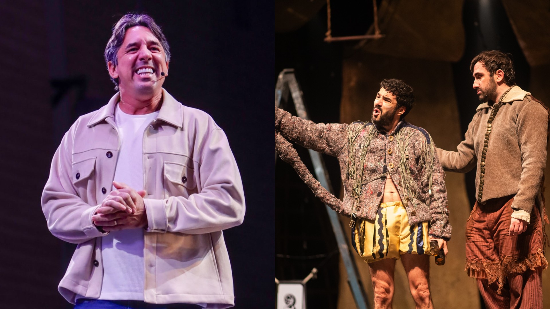 Rolê no Alto Tietê: fim de semana tem show de stand-up com Peixoto e espetáculo Subversão Kafka
