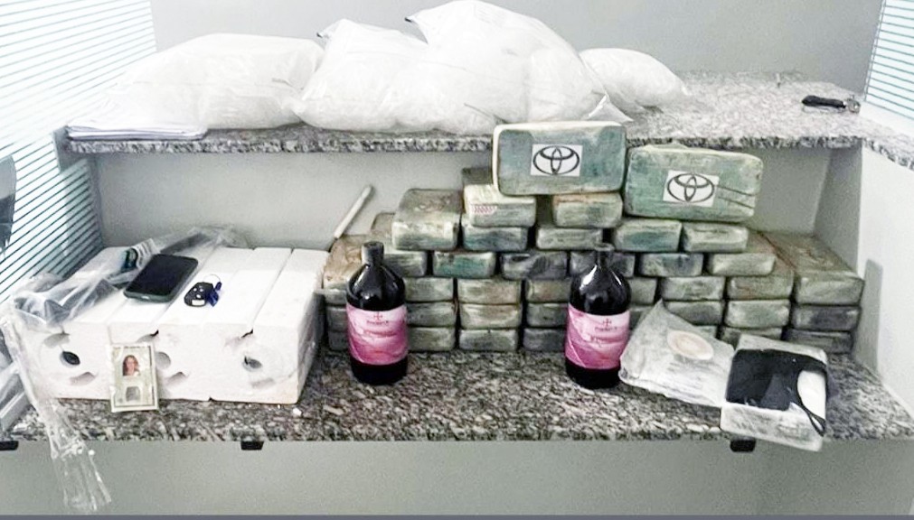 Baep apreende 41 quilos de cocaína e prende suspeita em Limeira