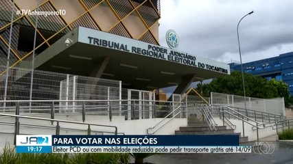 Eleitor PCD ou com mobilidade reduzida pode solicitar transporte grátis para as eleições