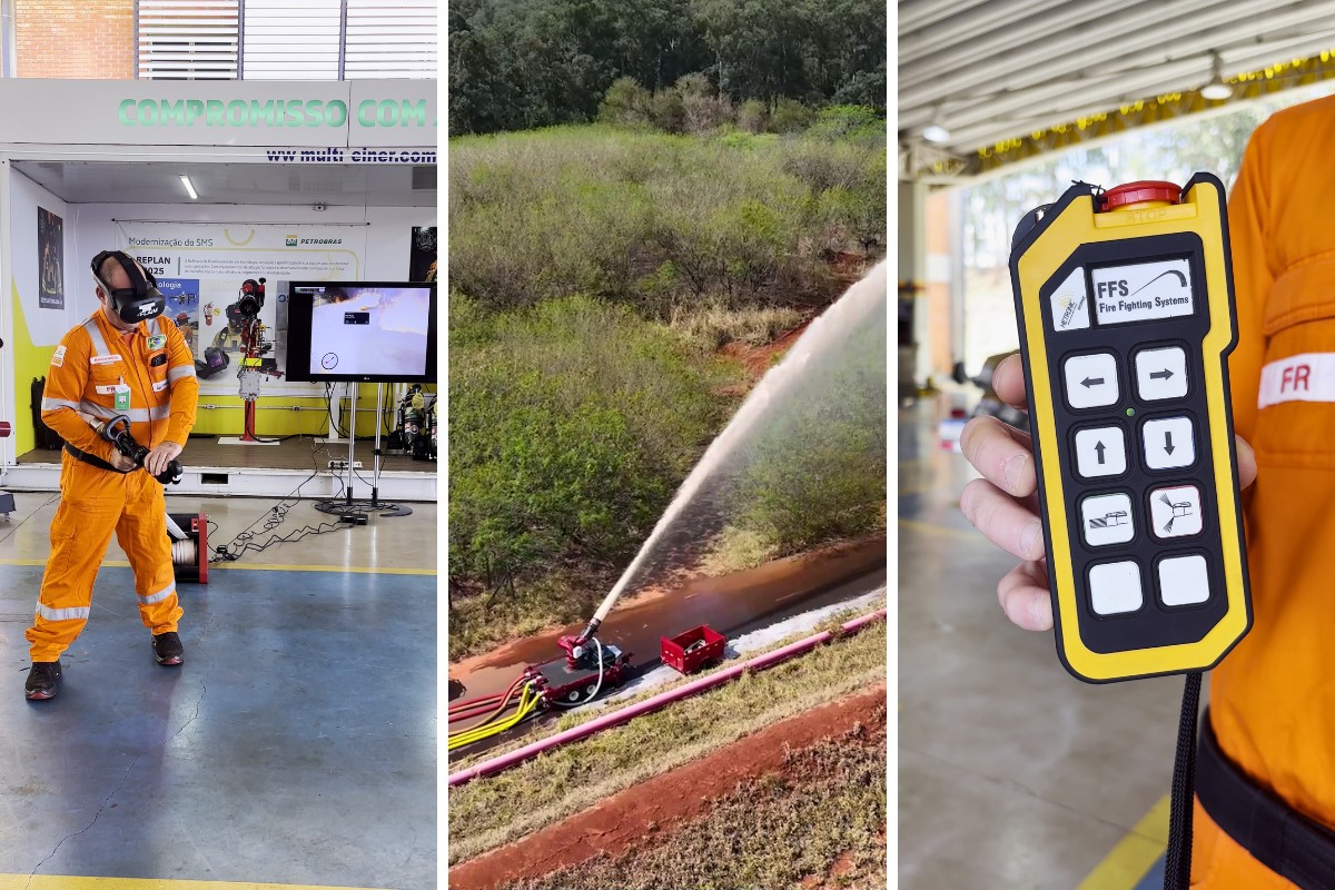 De canhões a drones: como é o 'arsenal' de R$ 15 milhões da Petrobras para combater incêndios na maior refinaria do Brasil