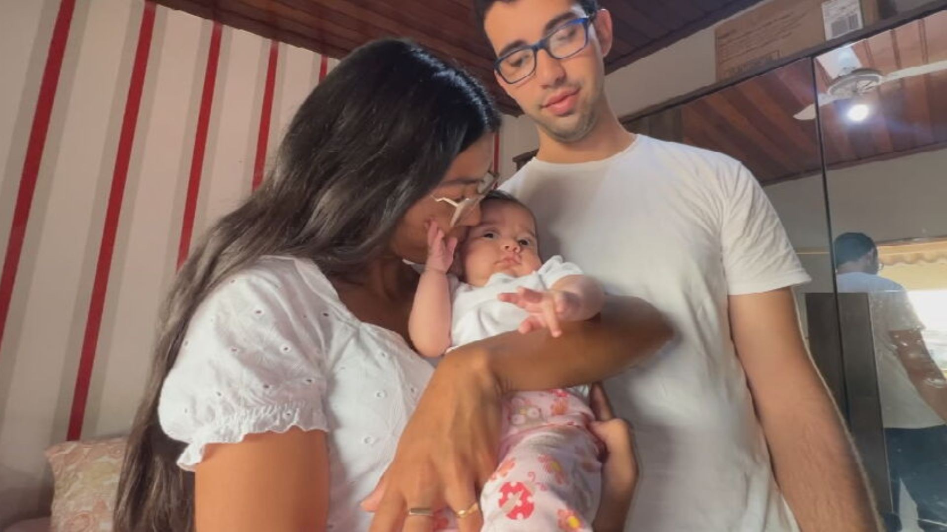 ‘Nossa filha foi um milagre’, diz mãe de bebê de dois meses picada por escorpião em Fernandópolis