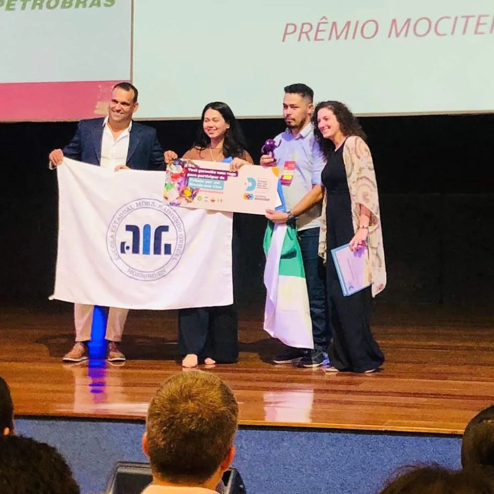  Vitória Sabrina Leite tem projeto selecionado para maior feira de ciências do mundo — Foto: Divulgação