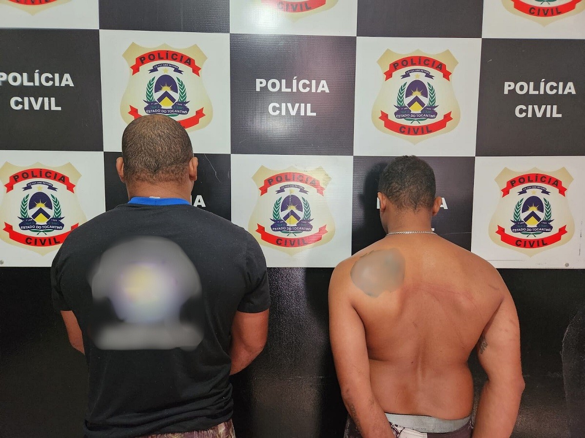 Dupla suspeita de homicídio qualificado durante festa no interior do TO é presa 