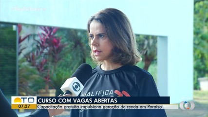Cerca de 30 vagas para curso de capacitação são ofertadas em Paraíso do Tocantins