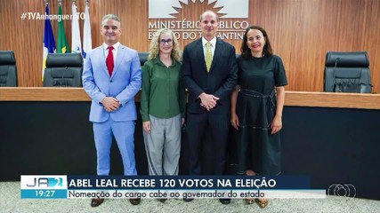 Abel Leal é escolhido para novo mandato como procurador-geral de Justiça do TO