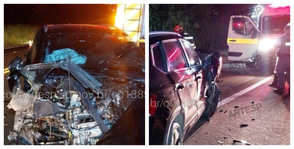 Grave acidente mata duas pessoas e deixa uma ferida em rodovia do interior de SP