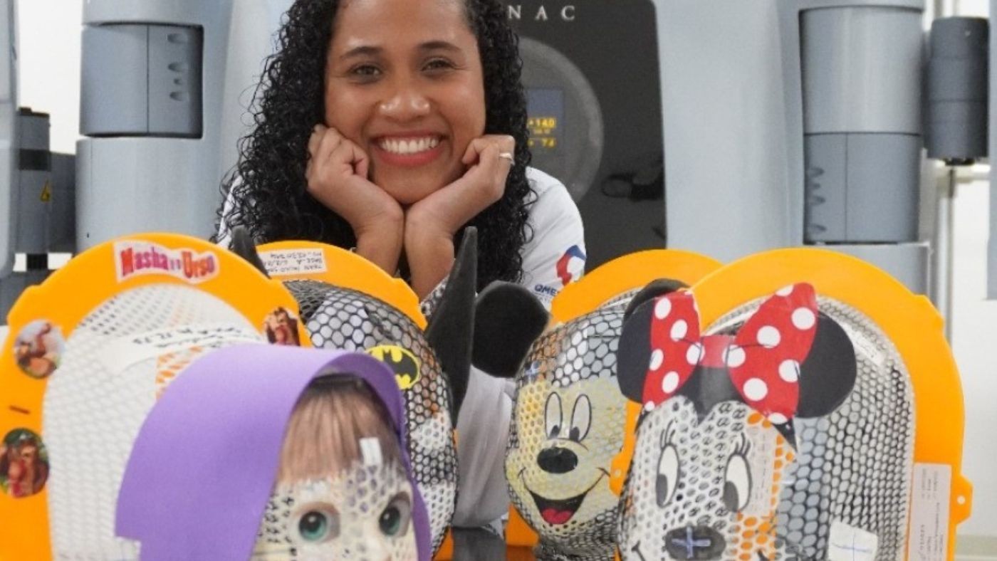 Sessões de Radioterapia Ganham Ares Lúdicos com Máscaras Customizadas