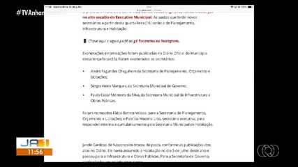 Carlos Veloso faz novas mudanças no alto escalação da Prefeitura de Palmas
