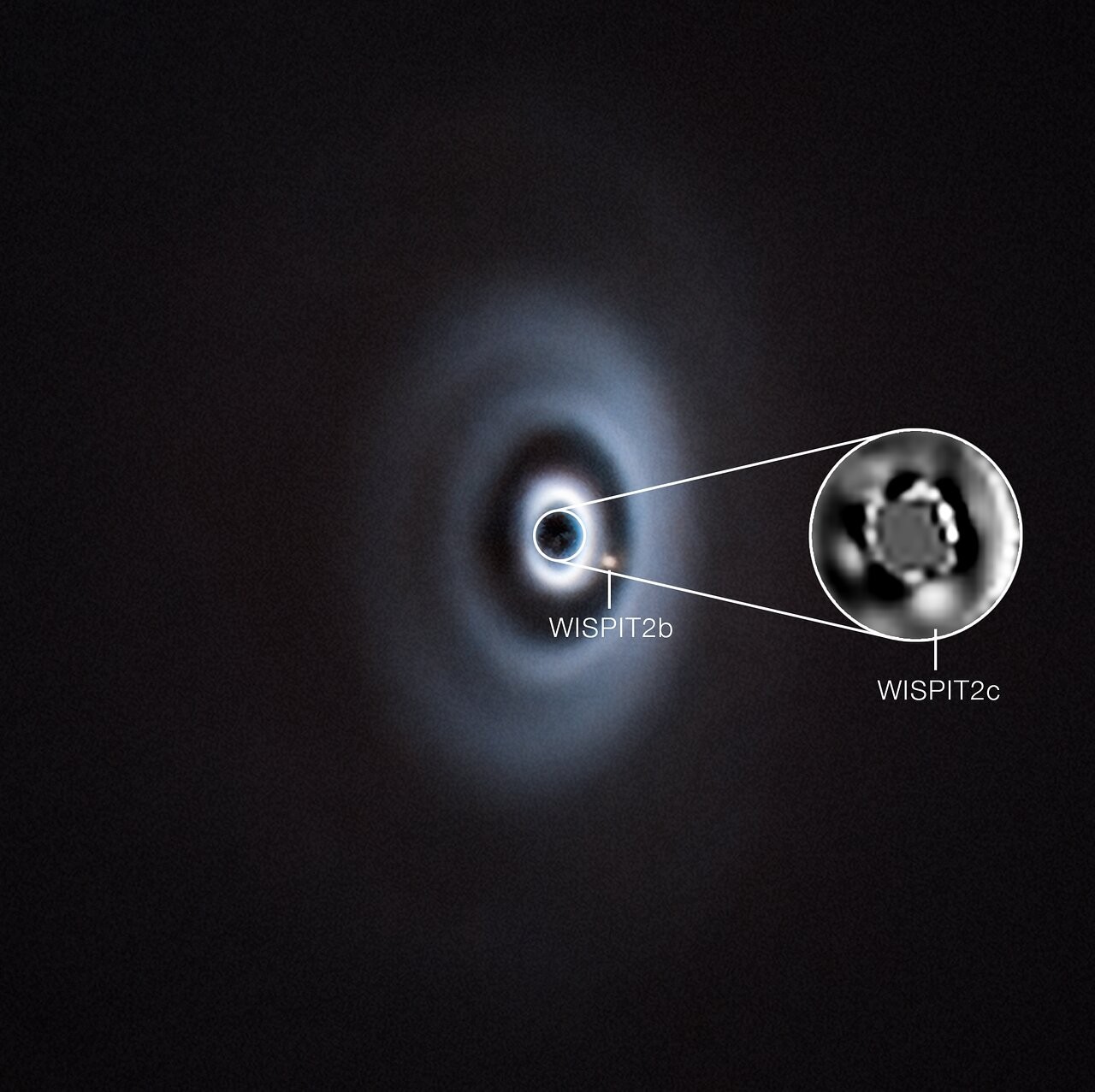 Telescópio VLT do ESO Desvenda Mistérios de Sistema Planetário Jovem