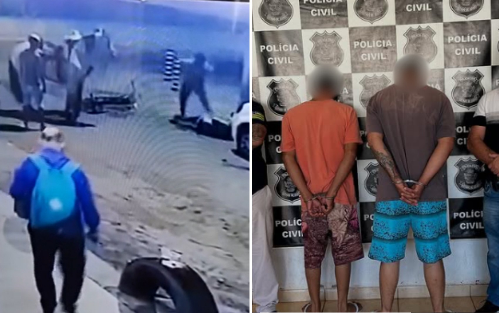 Homem é espancado durante briga por causa de cavalo, diz polícia; vídeo