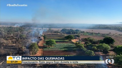 Drone do BDT traz imagens aéreas de focos de queimadas