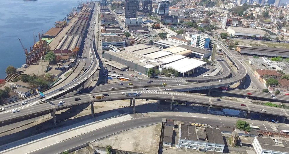 Projeção de como ficará o Terminal Gentileza — Foto: Reprodução