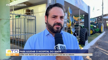 Leilão para ajudar o Hospital do Amor será realizado neste sábado (8), na Expoara