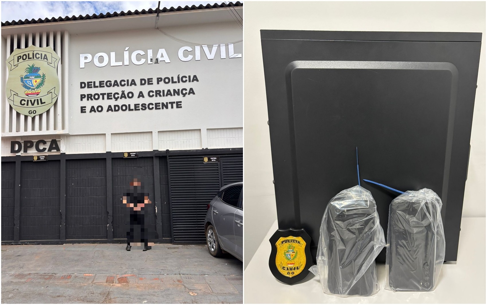 Homem é preso em flagrante com material pornográfico infantil que incluía até gibi envolvendo bebê