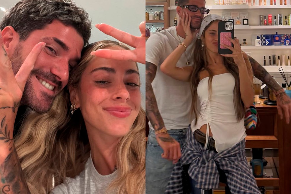 Tini Stoessel e Rodrigo De Paul — Foto: Reprodução/Instagram