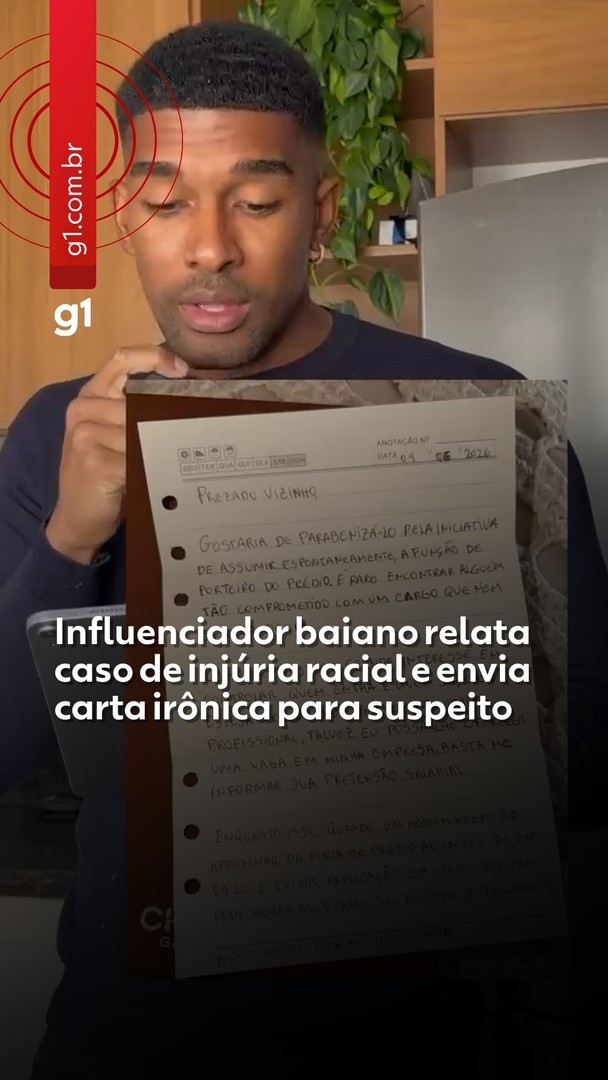 Vídeos do g1 e TV Bahia - quinta-feira, 16 de julho de 2026