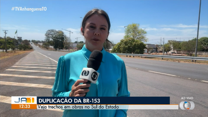 Trechos da BR-153 são interditados para duplicação da rodovia