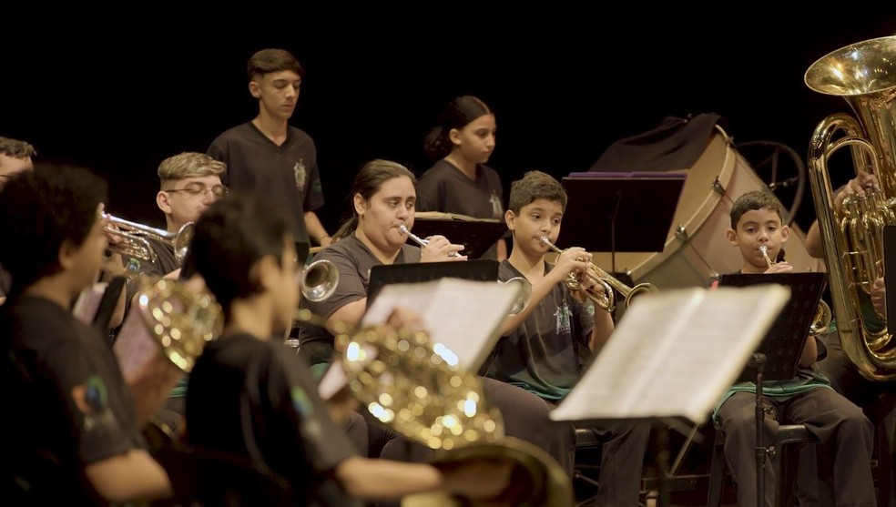 A Banda da Juventude de Sertãozinho (SP) — Foto: Divulgação