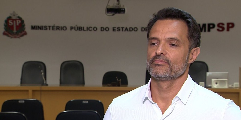 O promotor Amauri Silveira Filho, do Grupo de Atuação Especial de Repressão ao Crime Organizado (Gaeco) do Ministério Público de Campinas (SP), alvo do plano de assassinato do PCC. — Foto: Pedro Santana/EPTV