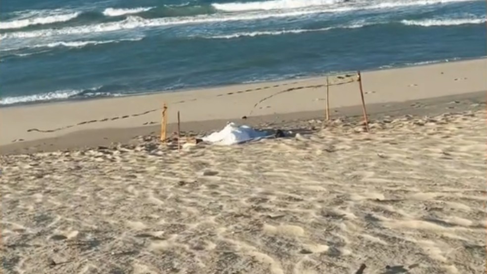 Kitesurfista é achado morto na Praia do Preá, no litoral cearense — Foto: Reprodução
