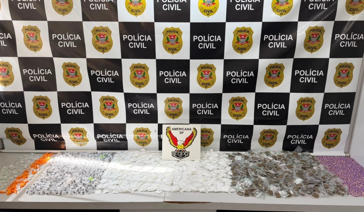 Operação prende suspeito e apreende 4 mil porções de drogas prontas para venda em Hortolândia