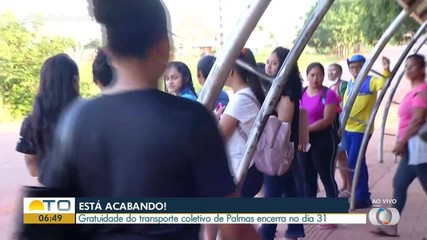 Tarifa zero no transporte coletivo de Palmas termina nesta sexta-feira (31)
