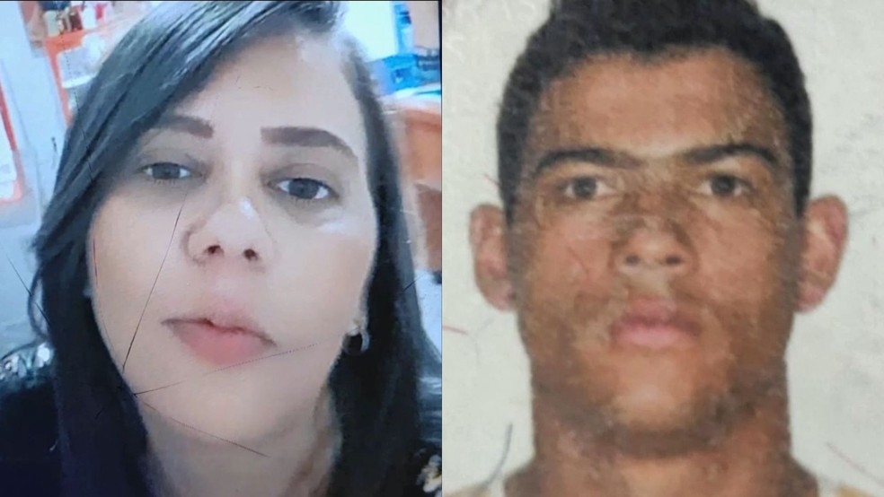 Laila Ventura de Oliveira, 30 anos, e José Maria Junior Vieira, 33 anos, foram mortos a tiros em bar de Mantenópolis, Espírito Santo — Foto: Divulgação