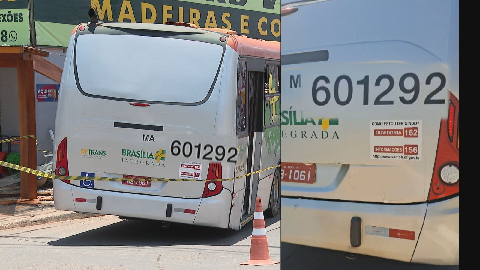 Ônibus que causou acidente no DF já havia perdido controle e atingido carros na mesma região há mais de um ano