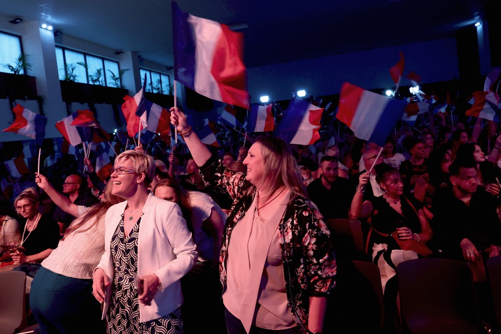 Eleições na França — Foto: Yves Herman/Reuters