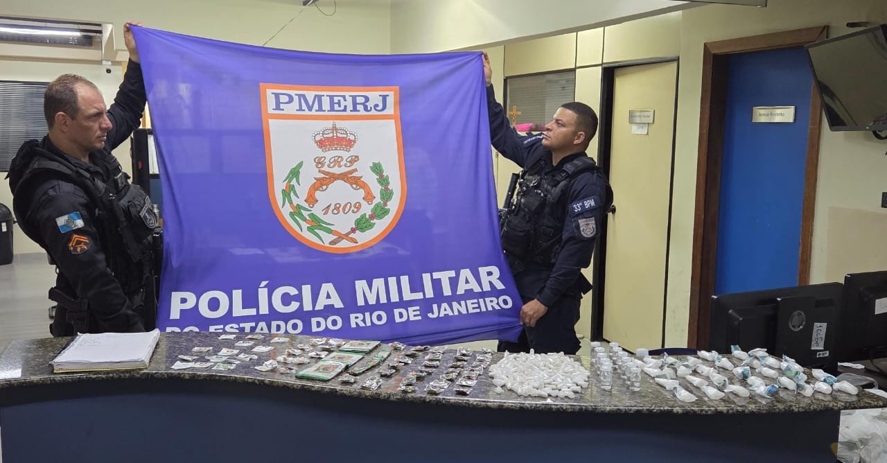 Drogas são apreendidas em casa abandonada em Angra dos Reis 
