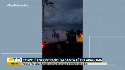 Corpo é encontrado em Santa Fé do Araguaia
