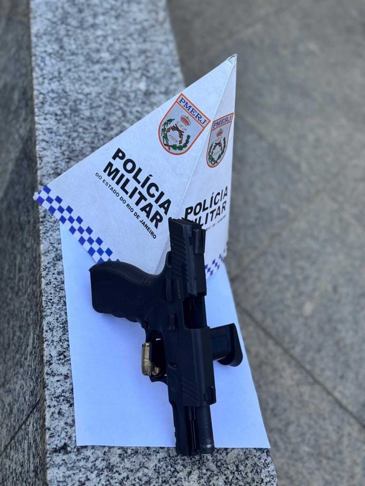 Man arrested with firearm in Três Rios