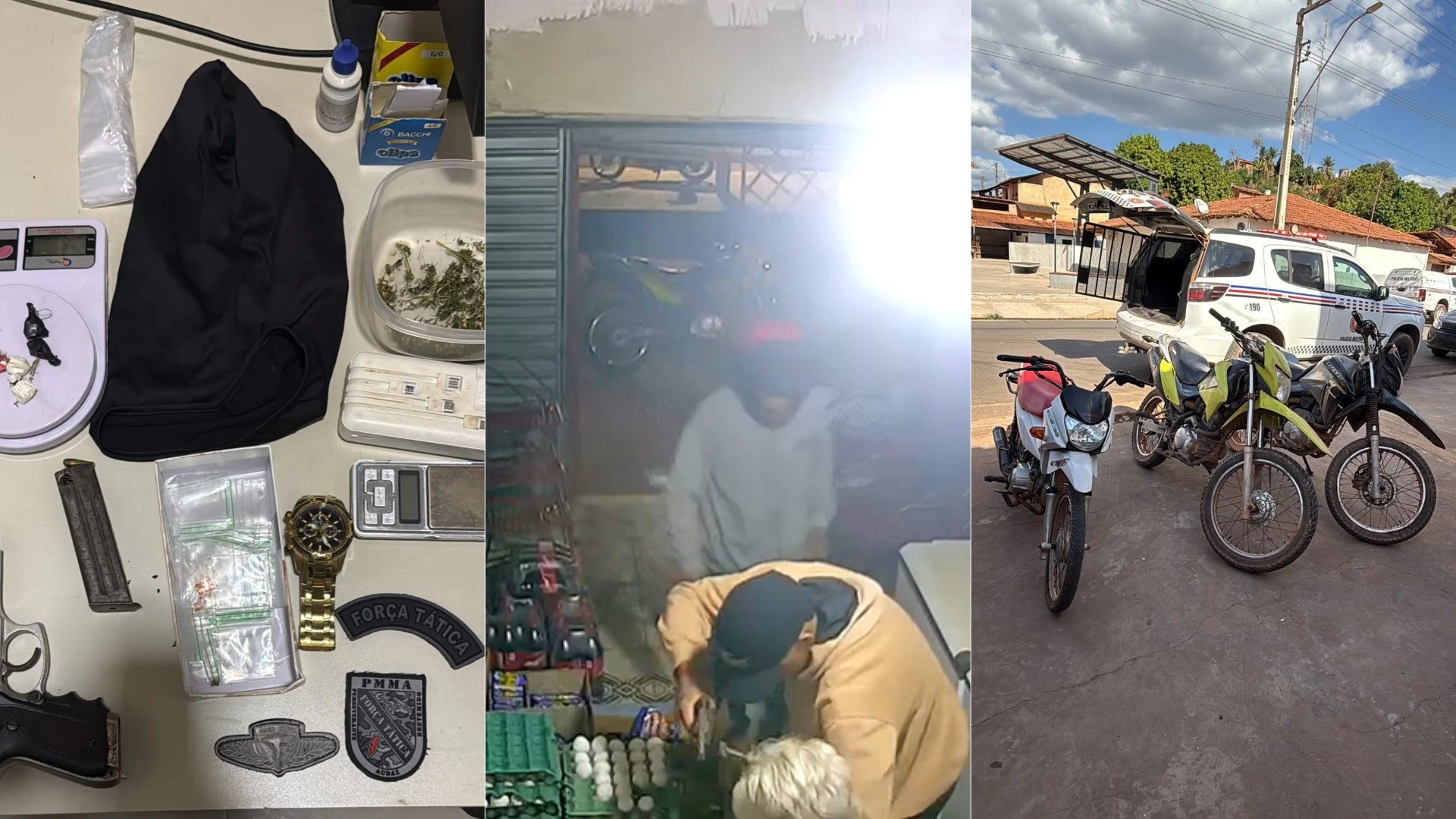 Suspeito de homicídios morre após confronto com a polícia em Arame