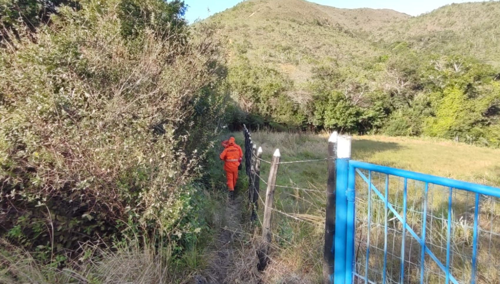 Corpo de Bombeiros realiza busca por jovens que estariam perdidos na região da Serra de Itabaiana