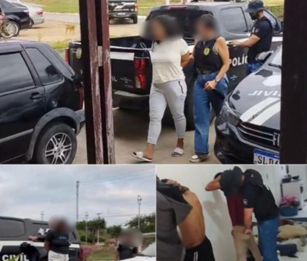 Três suspeitos de torturar homem com facão por denúncia à polícia são presos no Sertão da PB