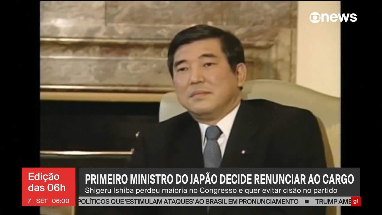 Primeiro-ministro do Japão renuncia ao cargo após derrota histórica na eleição parlamentar