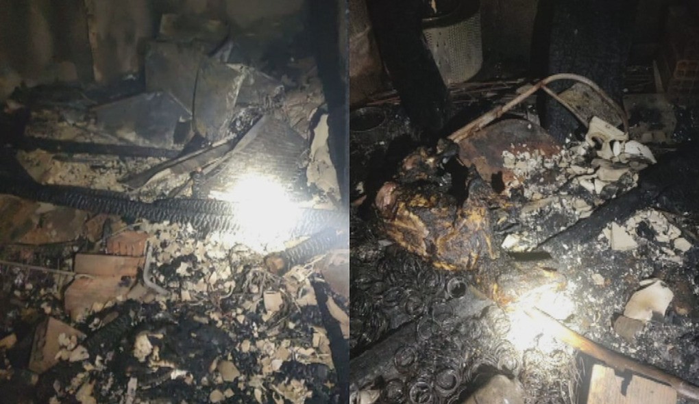 Idoso morre durante incêndio em casa na Grande BH