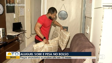 Preços de aluguel registram alta em 12 meses no Tocantins