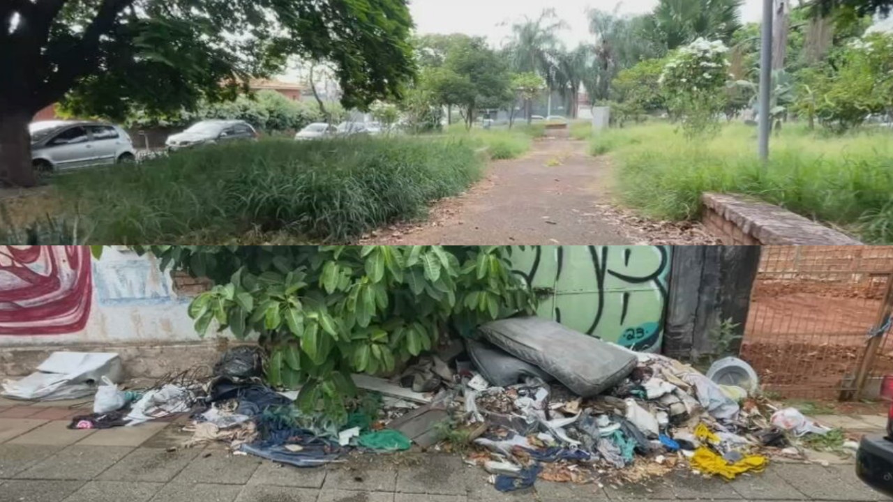 Moradores reclamam de sujeira e mato alto em bairros de Rio Preto: 'Não tem condição'