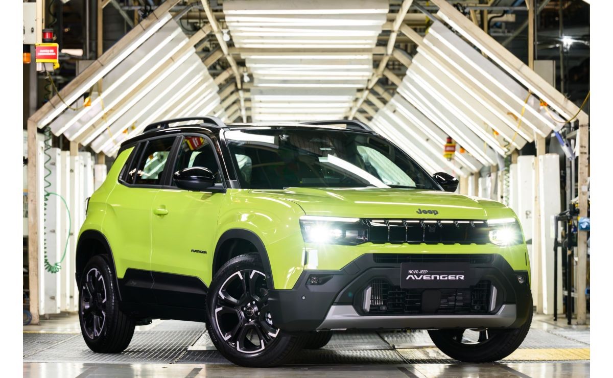 Stellantis, dona da Fiat, inicia produção do Jeep Avenger no Brasil e prepara estreia neste semestre