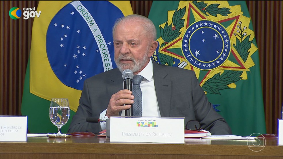 Presidente Lula disse que o crime organizado é quase incontrolável — Foto: Reprodução/TV Globo