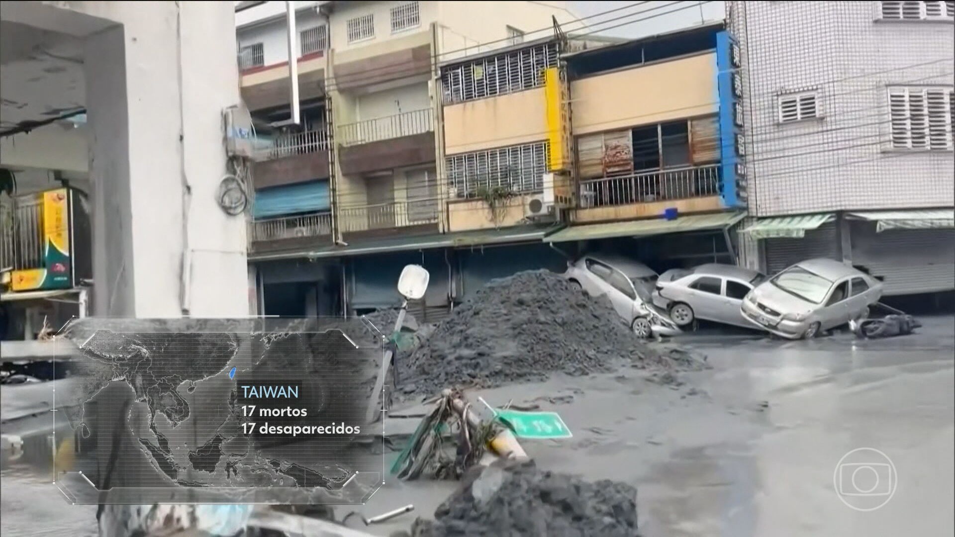 Tempestade mais forte do mundo em 2025 deixa 24 mortos e mais de 120 feridos no leste da Ásia