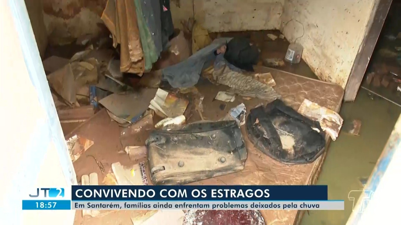 Chuvas: famílias aguardam ajuda após governo federal reconhecer emergência em Santarém