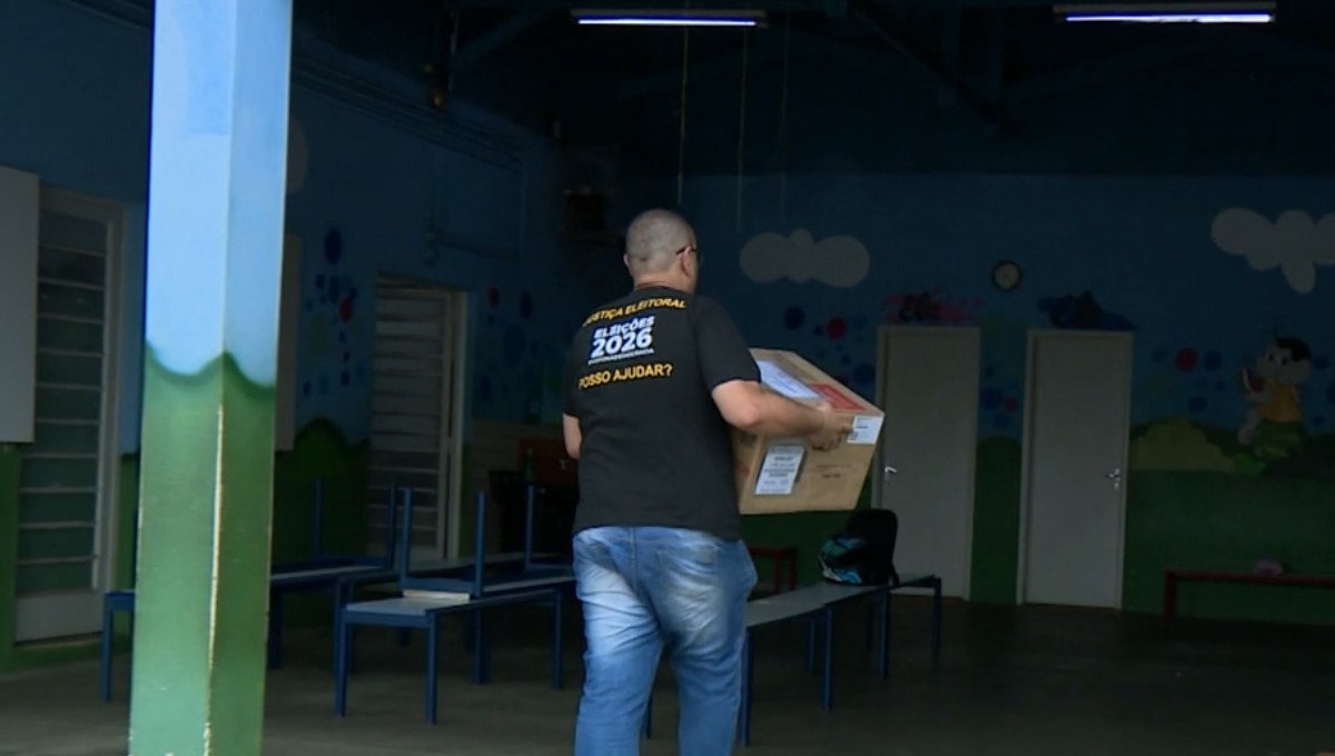 Eleições 2026: urnas eletrônicas chegam a locais de votação em Campinas para 2º turno