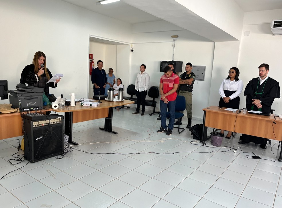 Walyson Costa da Silva foi condenado pelo Tribunal do Júri e cumprirá mais de 6 anos de prisão. — Foto: Reprodução/ Poder Judiciário