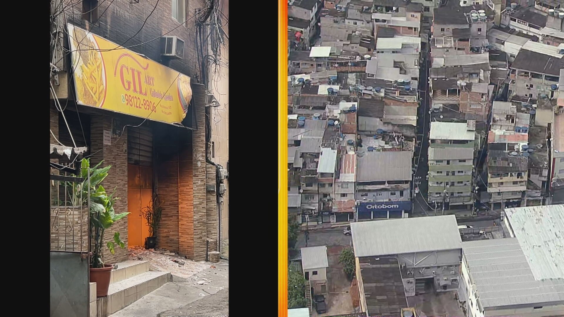 Restaurante pega fogo em Rio das Pedras; dono fica ferido e é resgatado pelos bombeiros