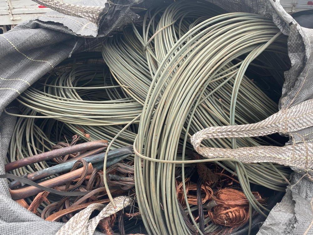 Funcionários terceirizados são presos por furtar mais de 300 kg de fios de cobre da Cemig em Uberlândia e Araguari