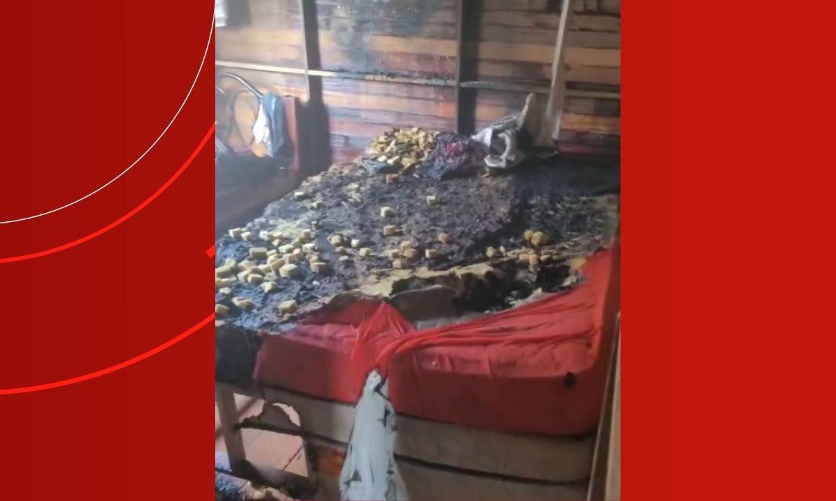 Após agredir esposa, homem ateia fogo em colchão onde filha de três anos dormia e acaba preso no AM